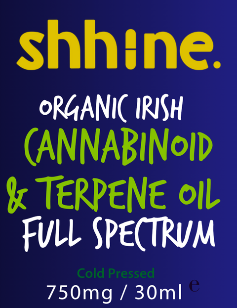 Organic, Irish CBD Oil (Cannabinoid) & Terpene Oil) - Cold Pressed